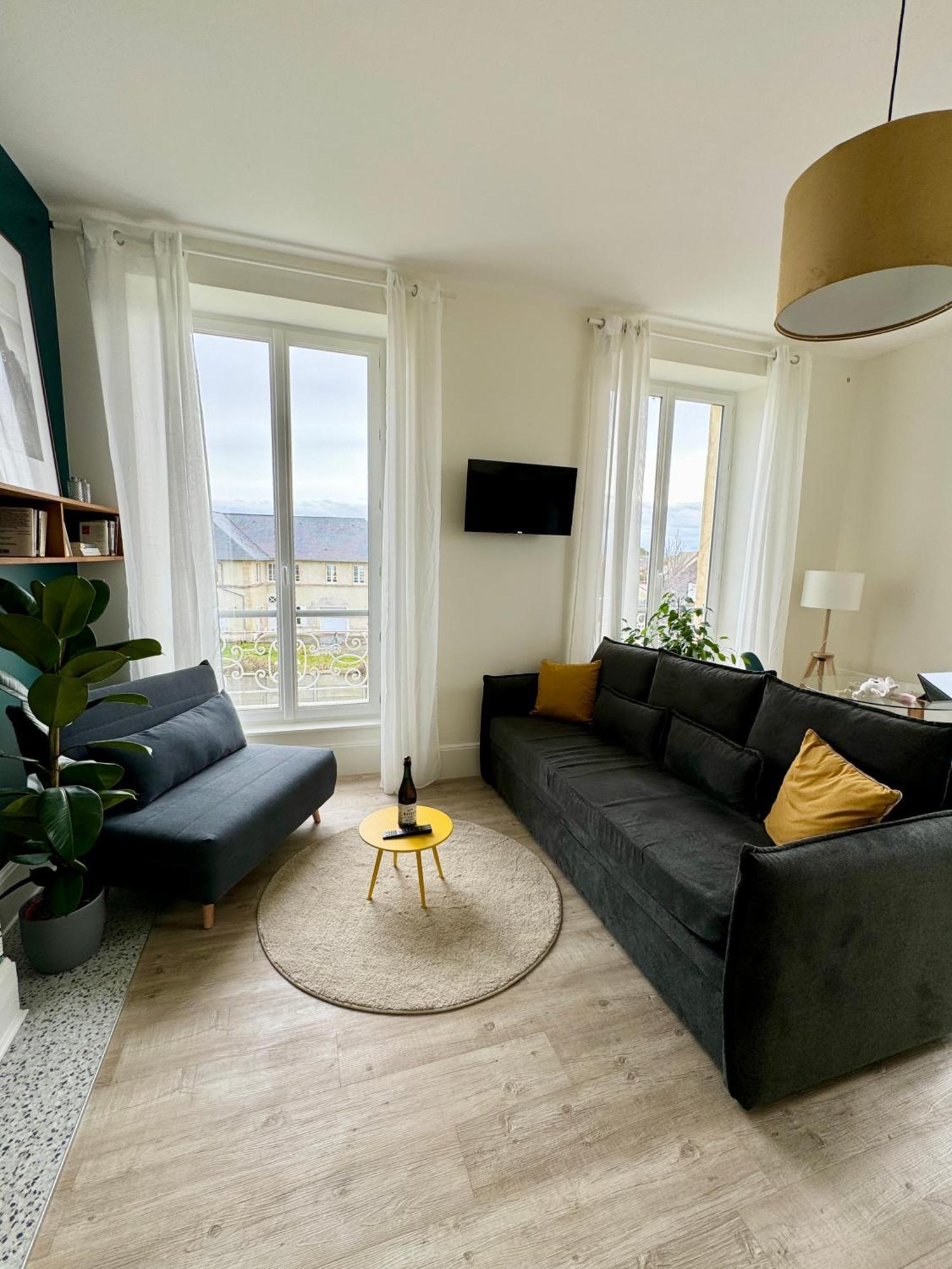 Sunny Apt On D-Day Beach With Parking Saint-Côme-de-Fresné Eksteriør billede